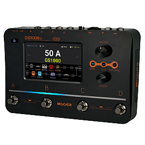 Mooer GS1000Li Intelligent Amp Profiling Processor Multi Effects Pedal with Rechargeable Battery
